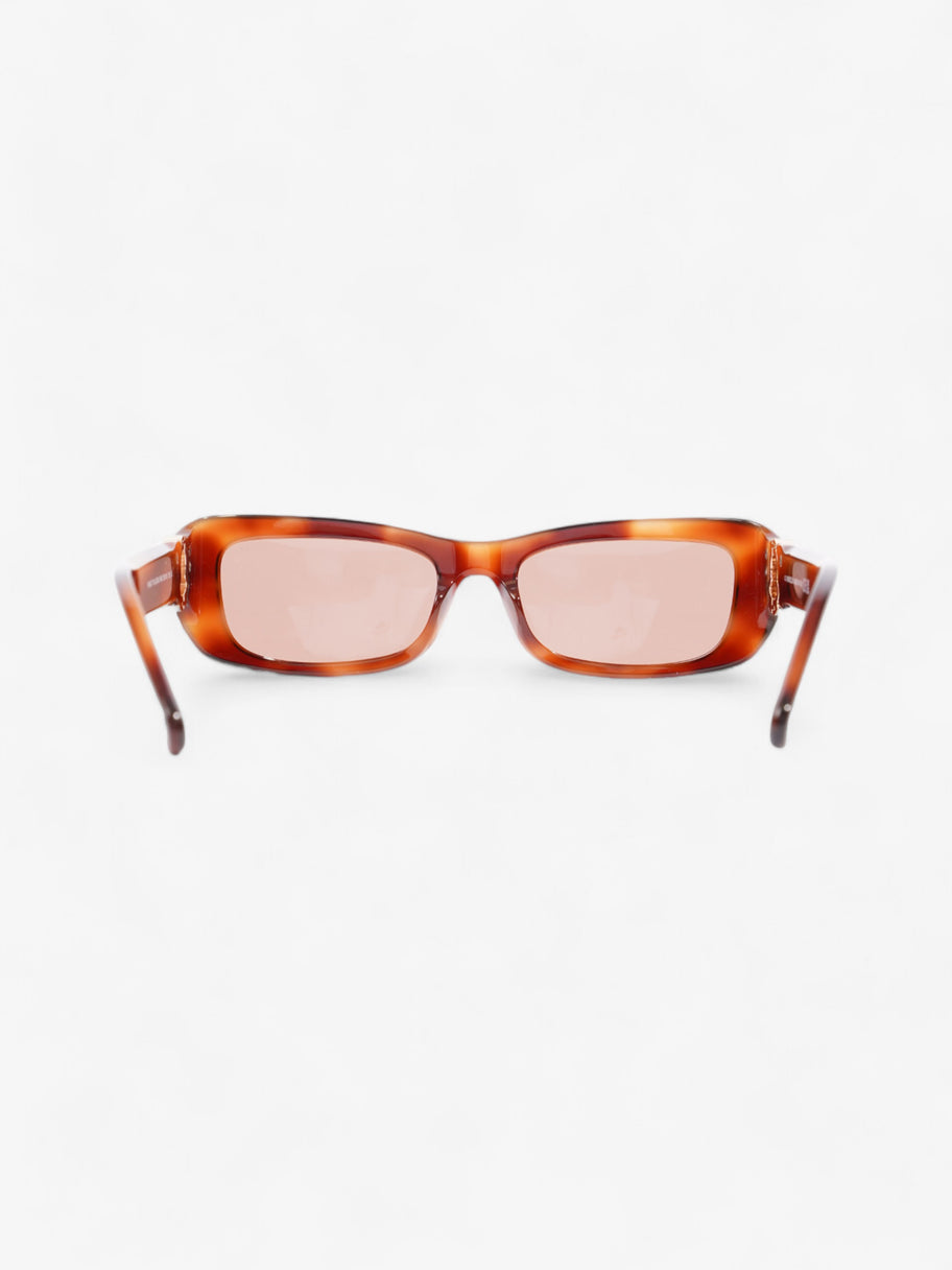 Moncler Minuit Sunglasses Red Havana / Brown Acetate 135mm Image 3