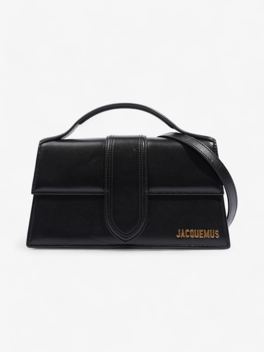 Jacquemus Le Bambino Long Black Leather Image 1