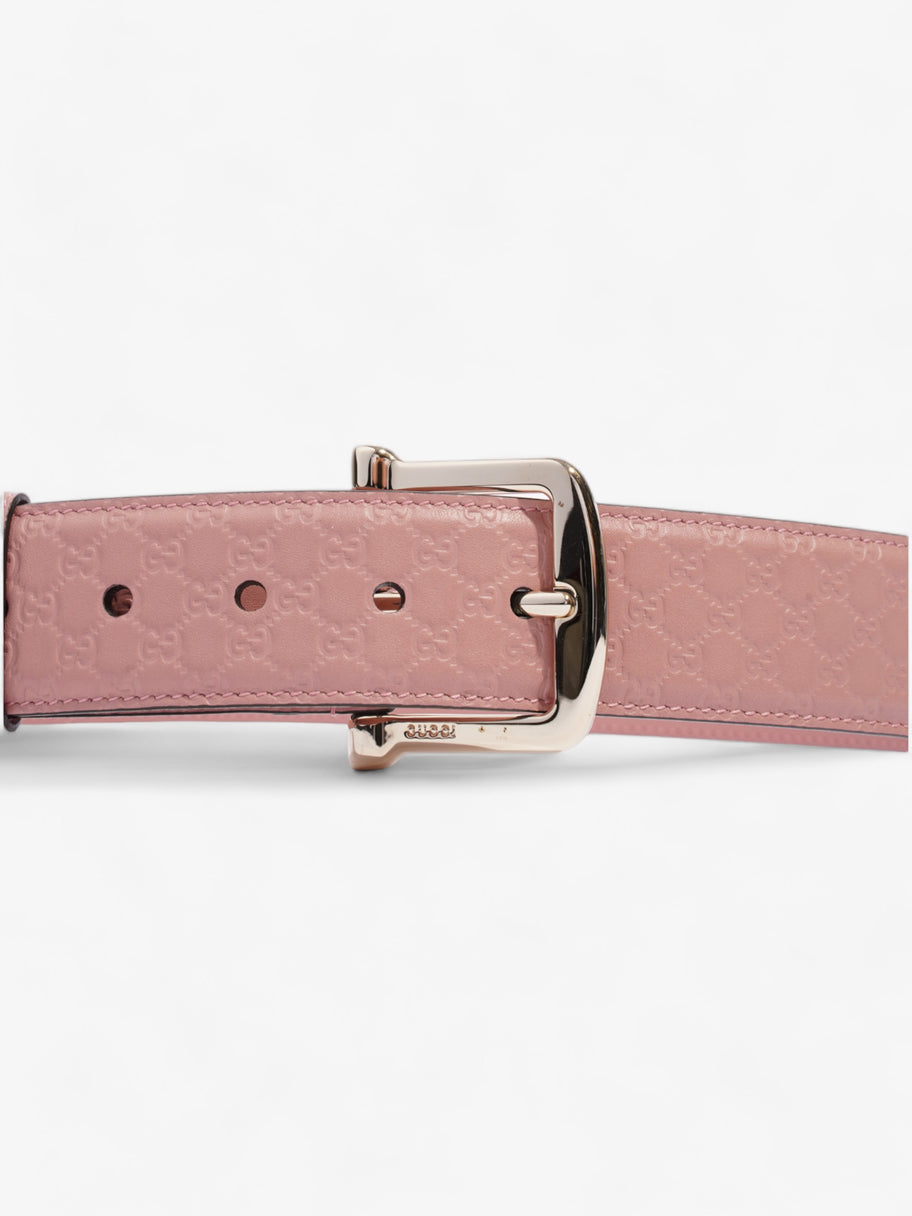 Gucci Buckle Belt Pink Leather 90cm 36