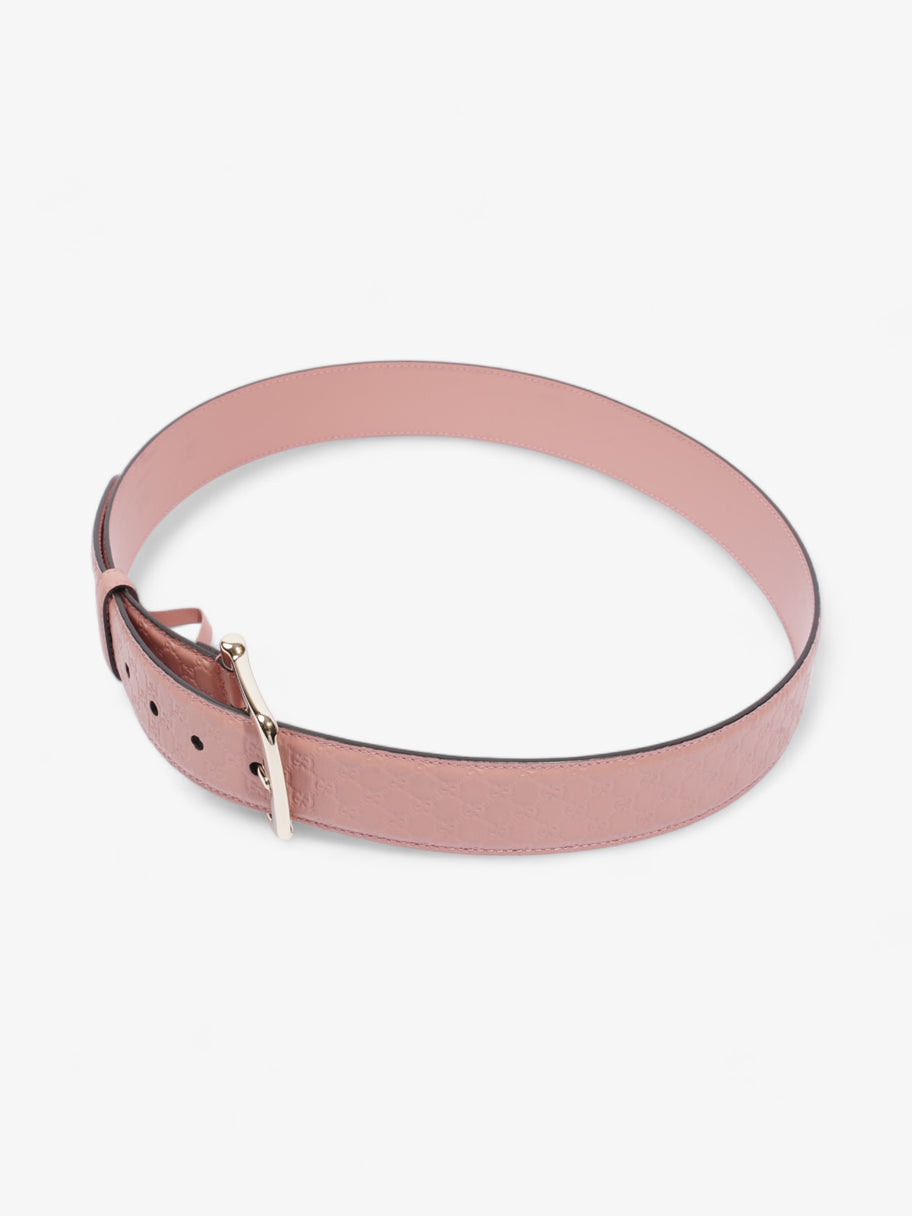 Gucci Buckle Belt Pink Leather 90cm 36