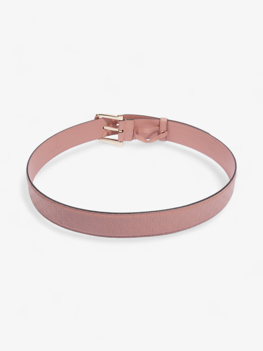 Gucci Buckle Belt Pink Leather 90cm 36