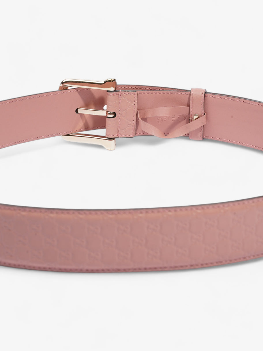 Gucci Buckle Belt Pink Leather 90cm 36