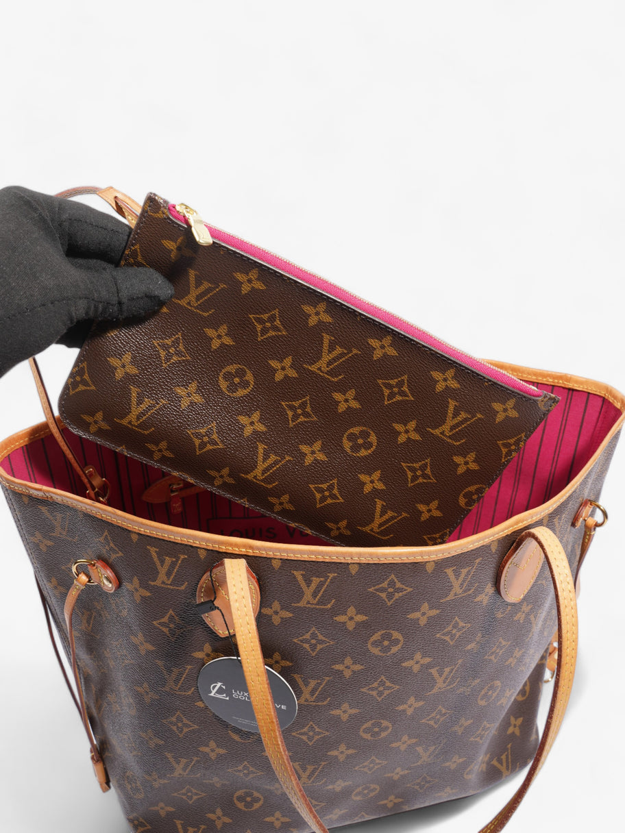 Louis Vuitton Neverfull MM Monogram Coated Canvas Image 9