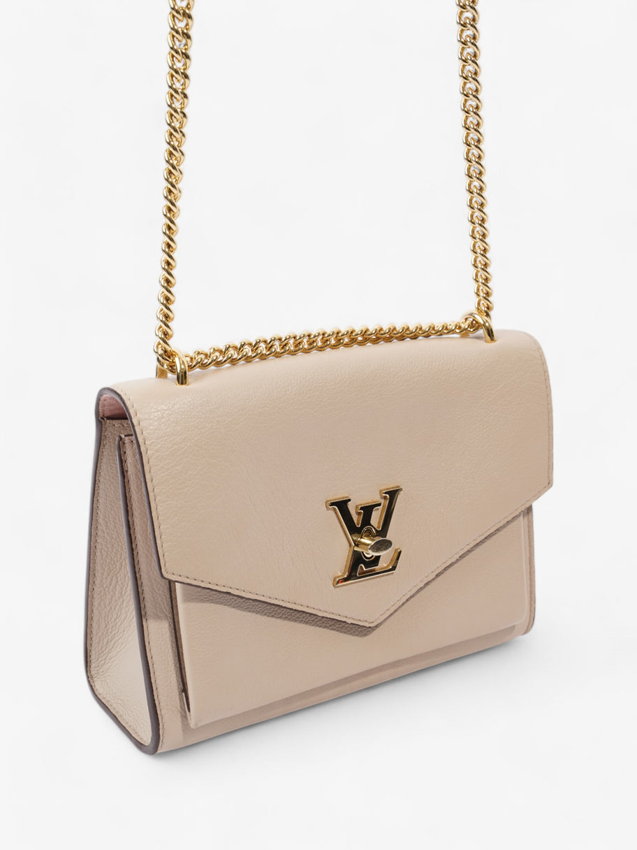 Louis Vuitton Mylockme Greige Calfskin Leather BB Image 7