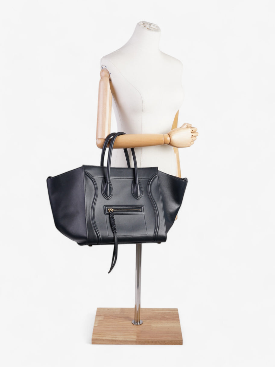 Celine Phantom Tote Black Calfskin Leather Medium Image 2