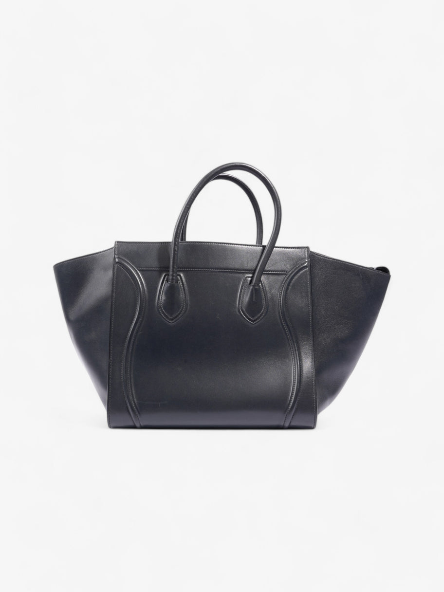 Celine Phantom Tote Black Calfskin Leather Medium Luxe Collective