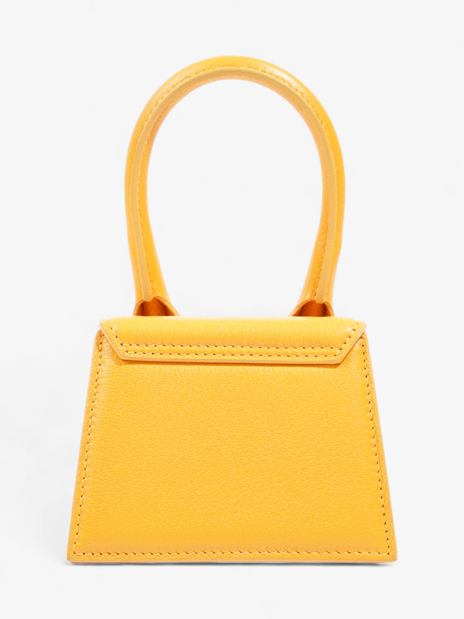 Jacquemus Le Chiquito Dark Orange Leather Image 4