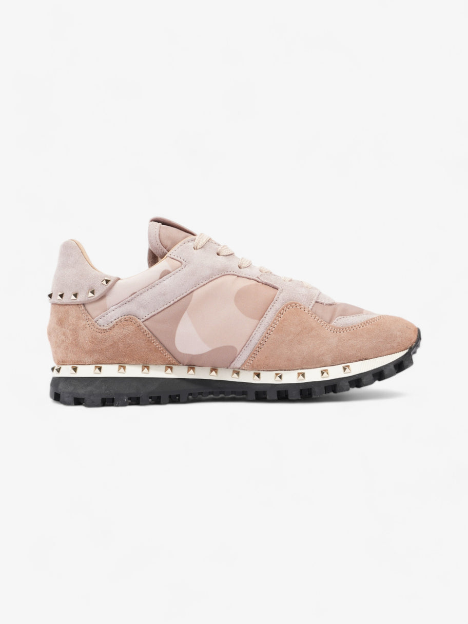 Valentino Rockstud Sneakers Pink Camo Suede EU 37.5 UK 4.5 Image 4