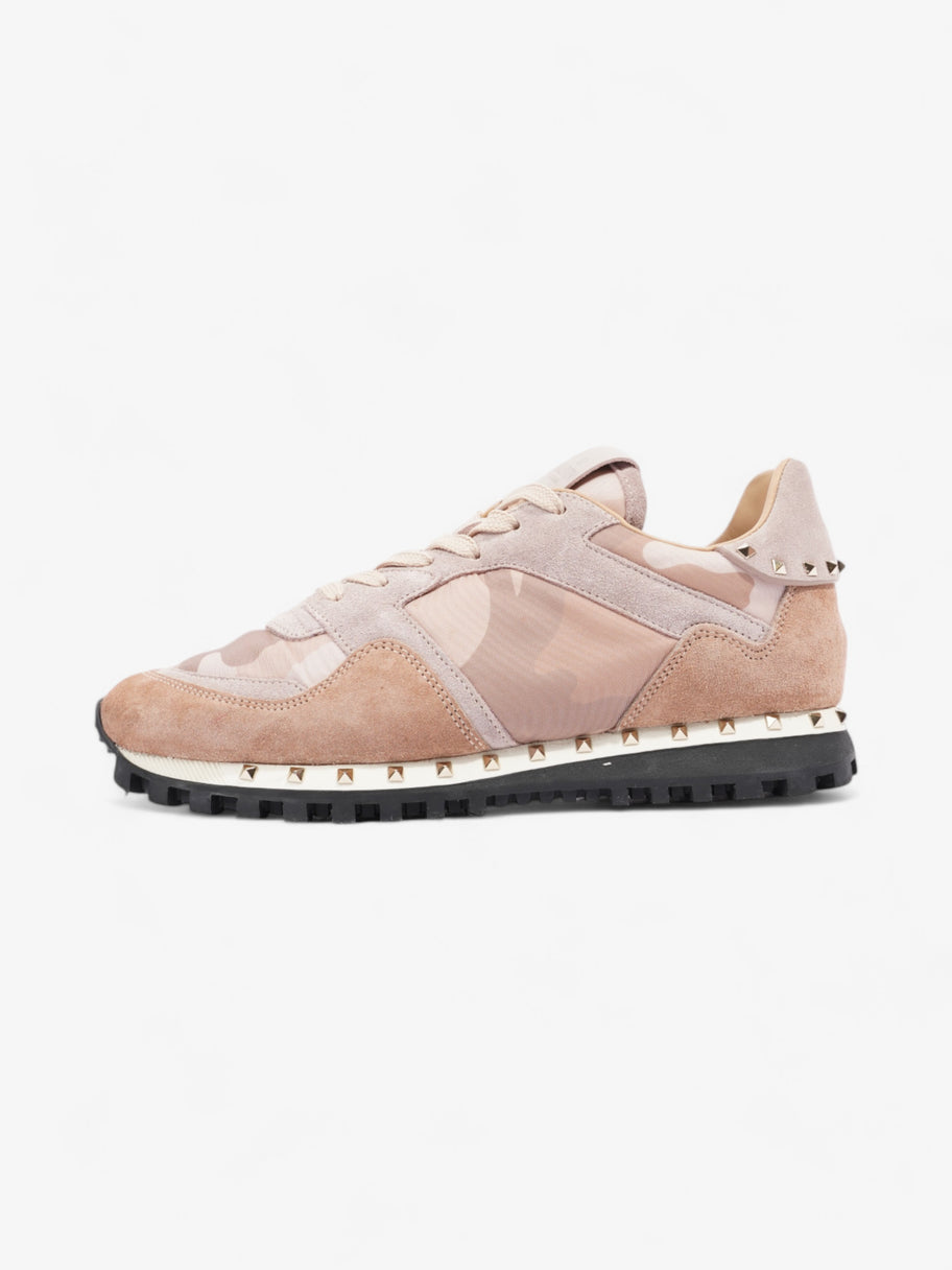 Valentino Rockstud Sneakers Pink Camo Suede EU 37.5 UK 4.5 Image 5