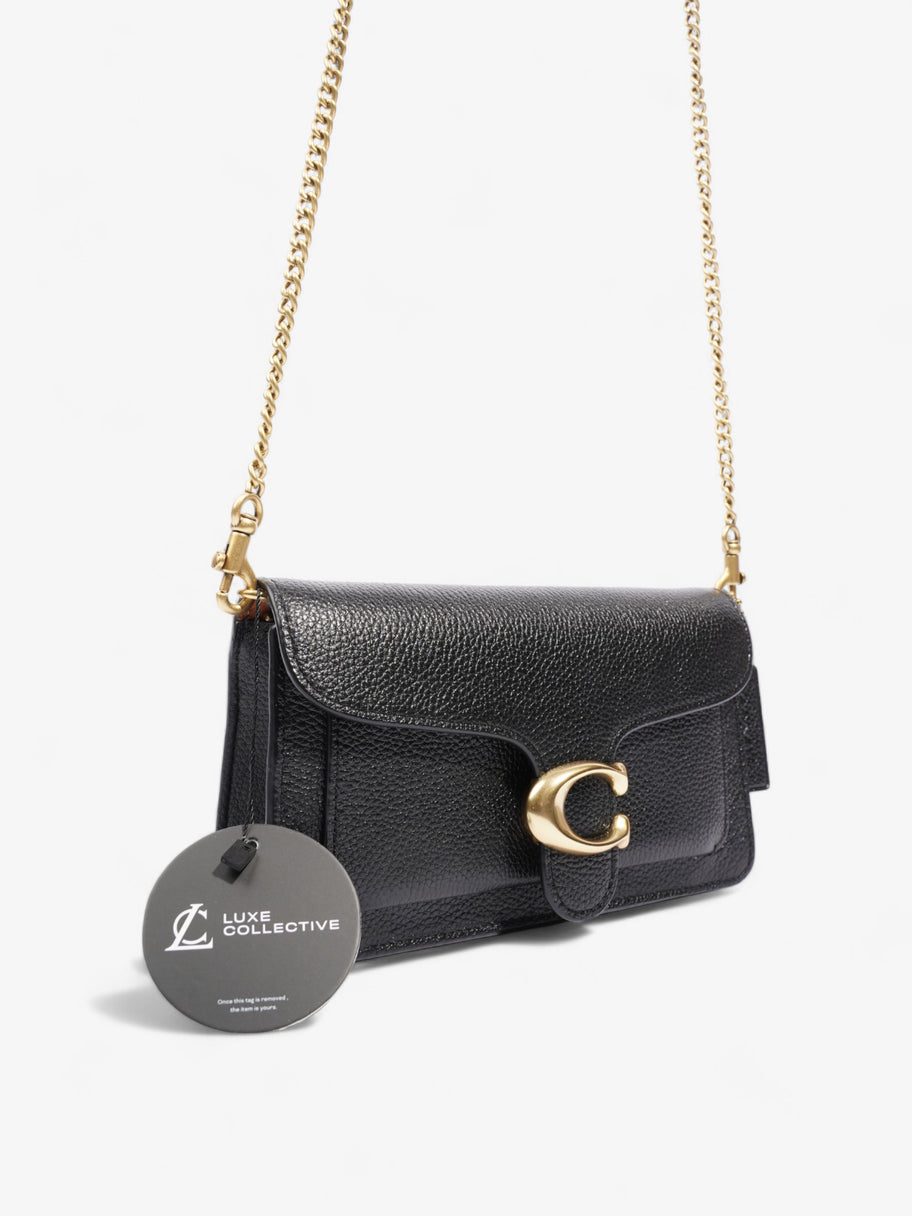 Coach Tabby Chain Clutch Black Leather Image 9