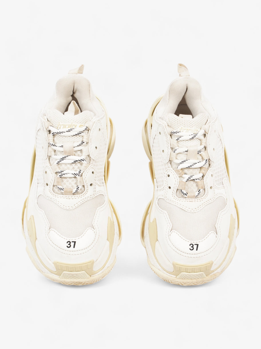 Triple S White / Beige Mesh EU 37 UK 4 Image 8