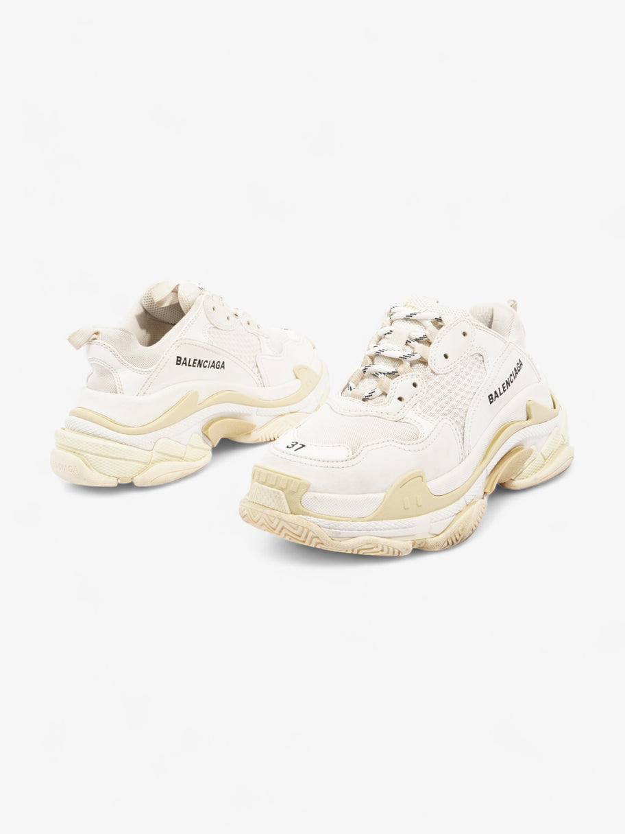 Triple S White / Beige Mesh EU 37 UK 4 Image 9