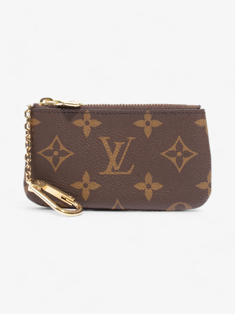  Louis Vuitton Key Pouch Monogram Coated Canvas