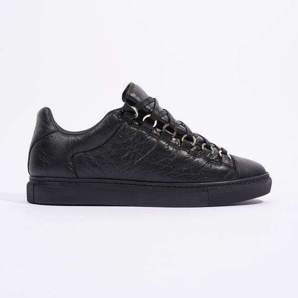 Mens black balenciaga arena low sale