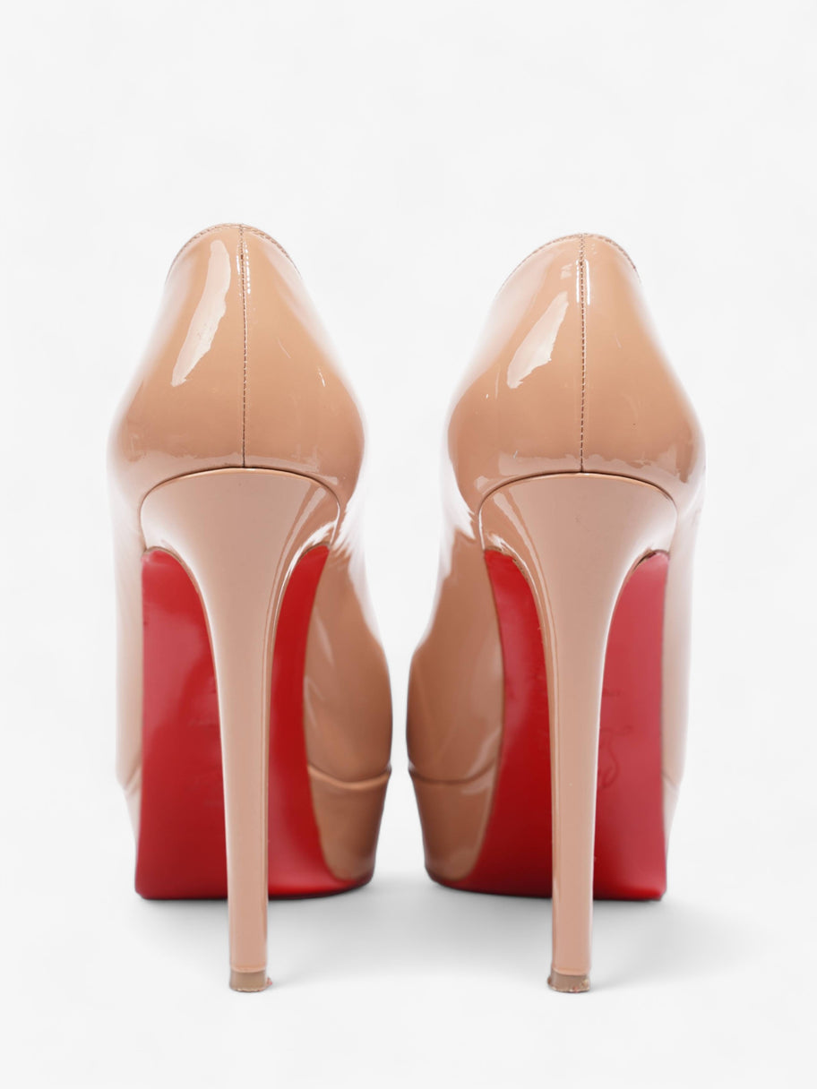 Christian Louboutin Bianca 120 Nude Patent Leather EU 35 UK 2 Luxe Collective