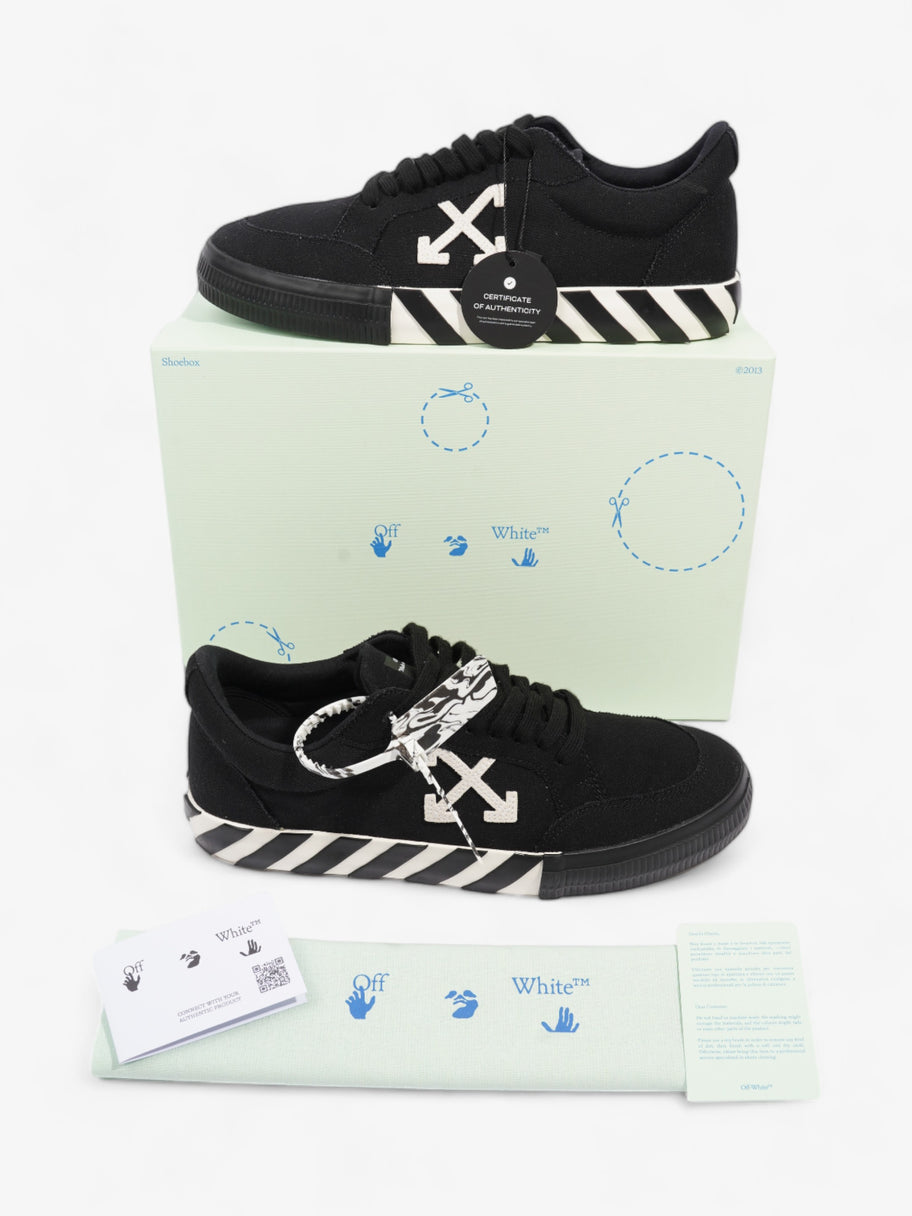 Off White Low Vulcanised Black / White / Red Canvas EU 44 UK 10 Image 10