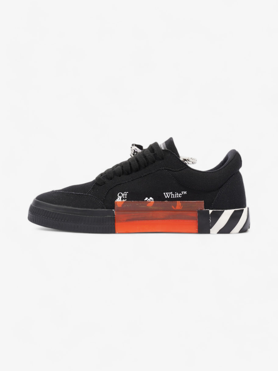 Off White Low Vulcanised Black / White / Red Canvas EU 44 UK 10 Image 3