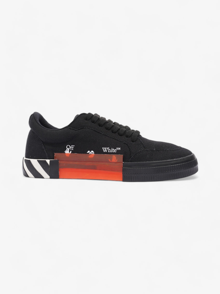 Off White Low Vulcanised Black / White / Red Canvas EU 44 UK 10 Image 4