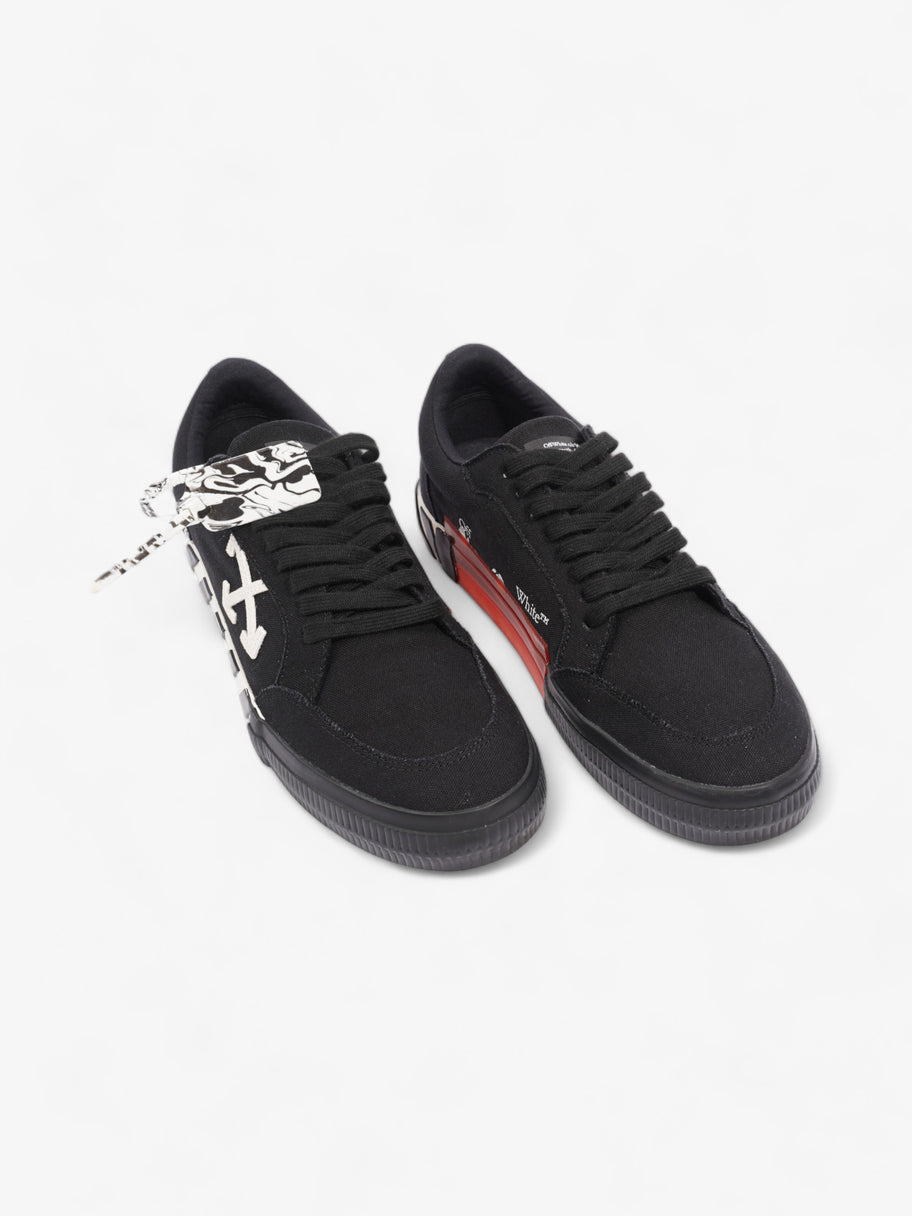 Off White Low Vulcanised Black / White / Red Canvas EU 44 UK 10 Image 8