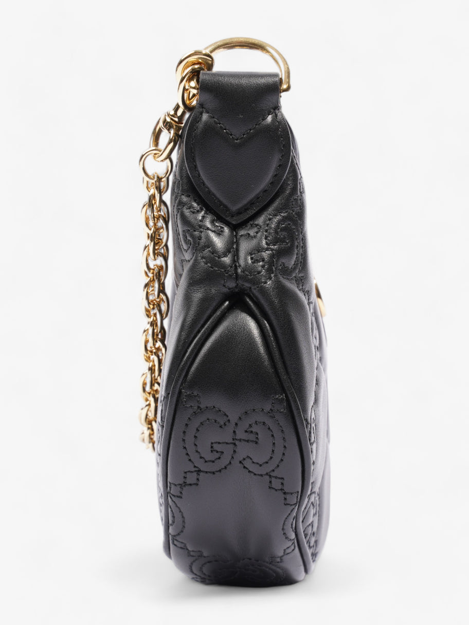 GG Matelasse Mini Bag Black Leather Image 5