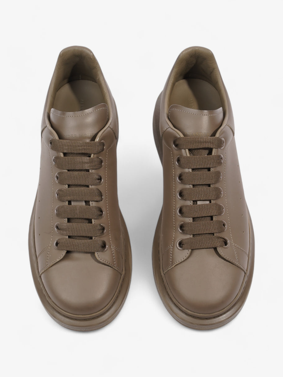 Alexander McQueen Oversized Sneakers Brown Leather EU 43 UK 9 Image 8