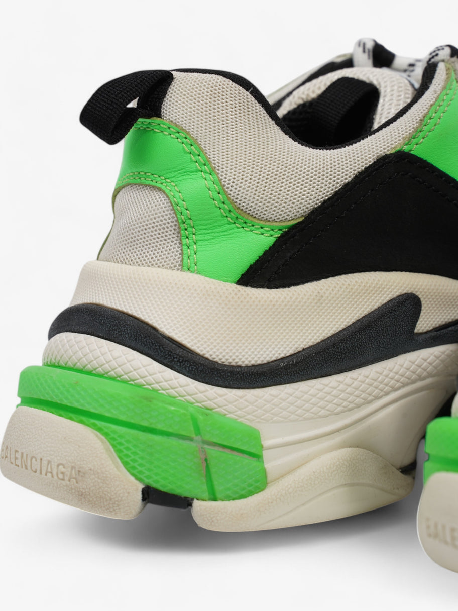 Balenciaga Triple S White / Green / Black Mesh EU 39 UK 6 Image 8