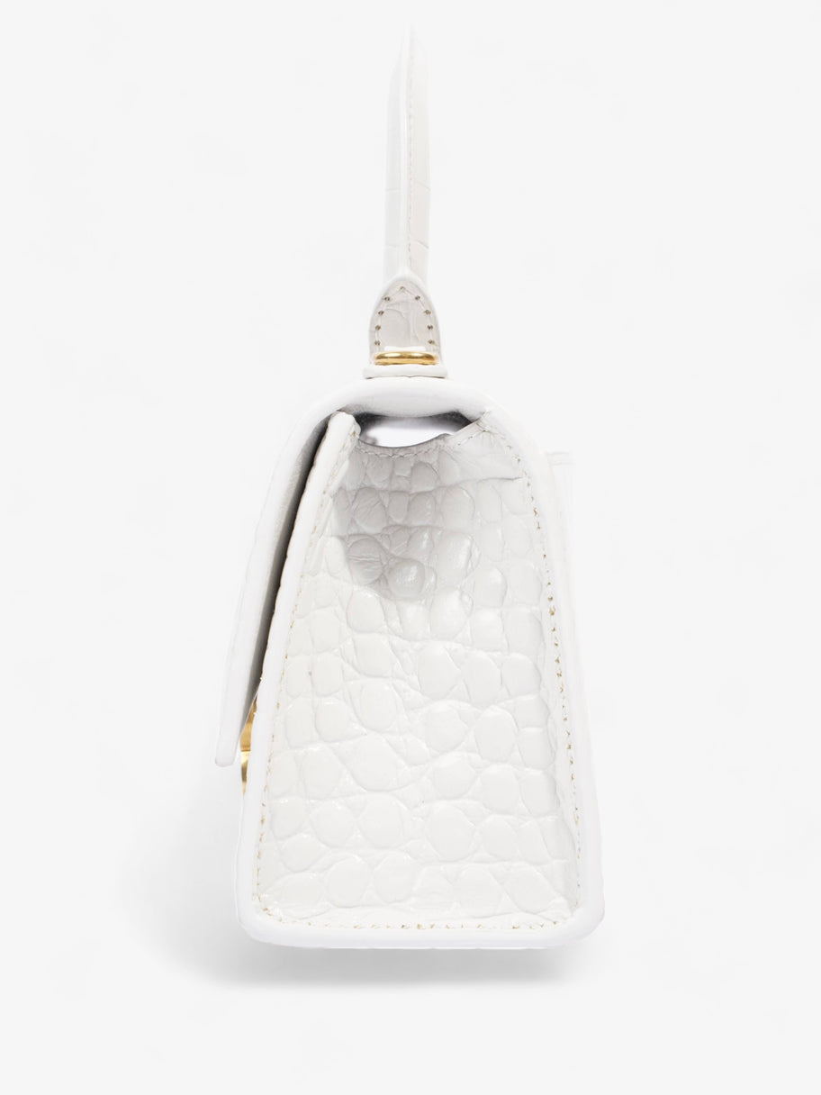 Hourglass White Embossed Leather XS Image 2