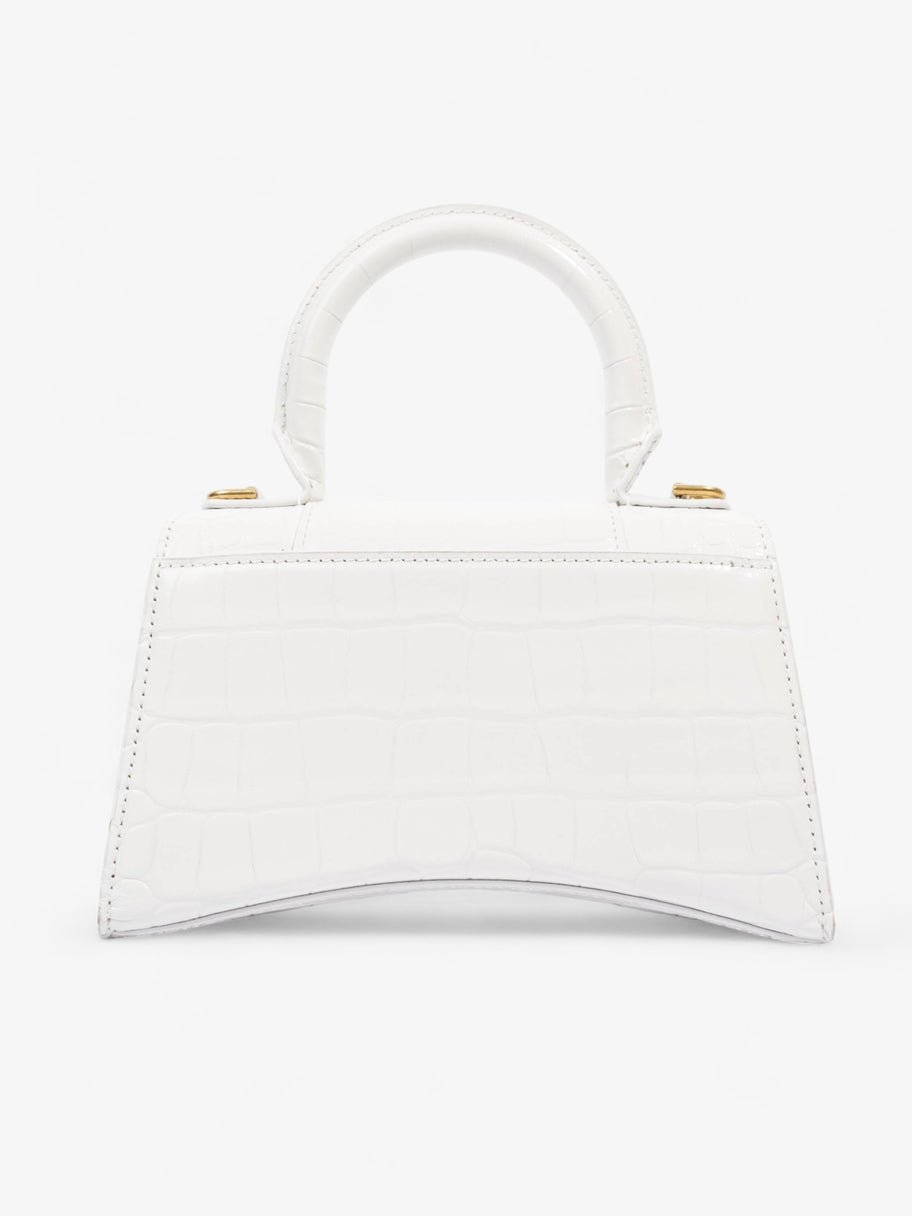 Hourglass White Embossed Leather XS Image 3