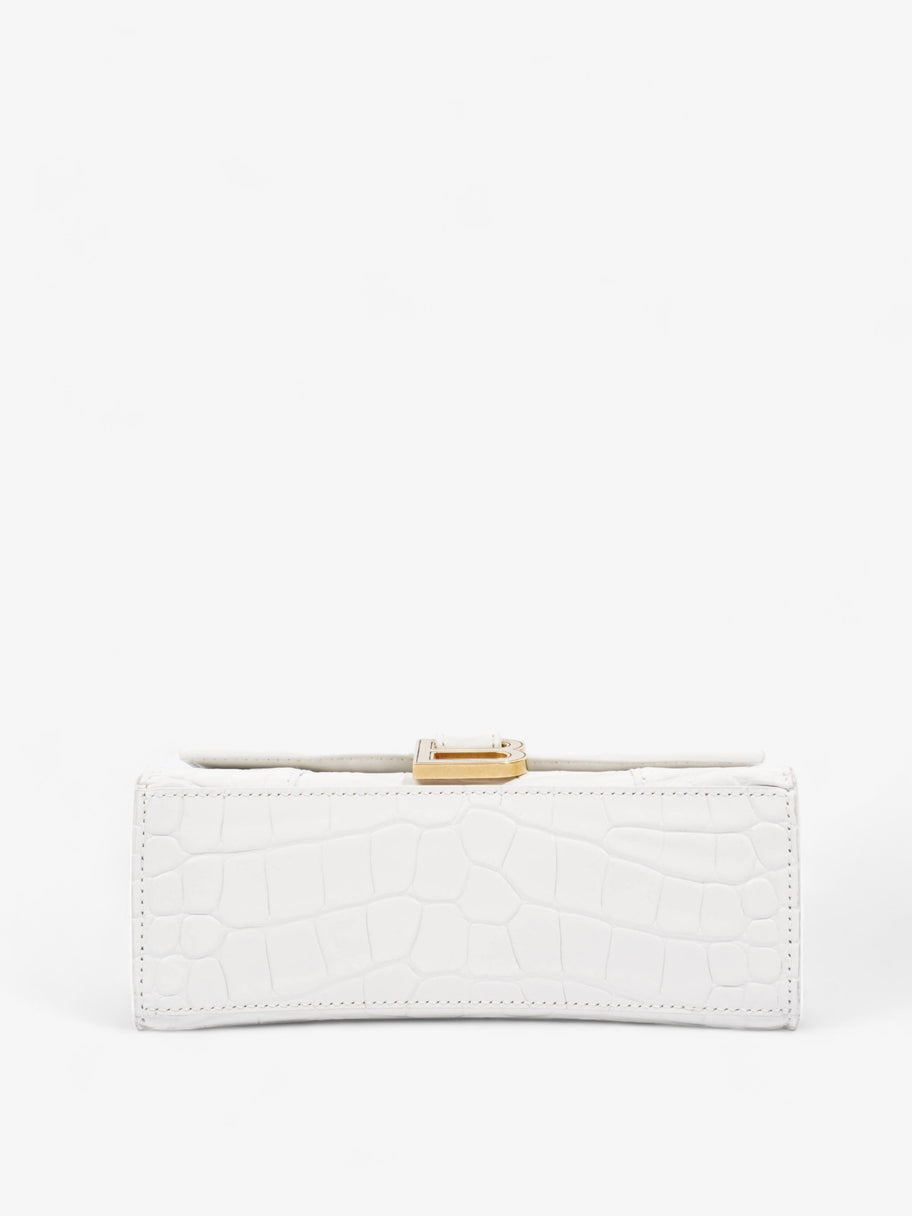 Hourglass White Embossed Leather XS Image 5