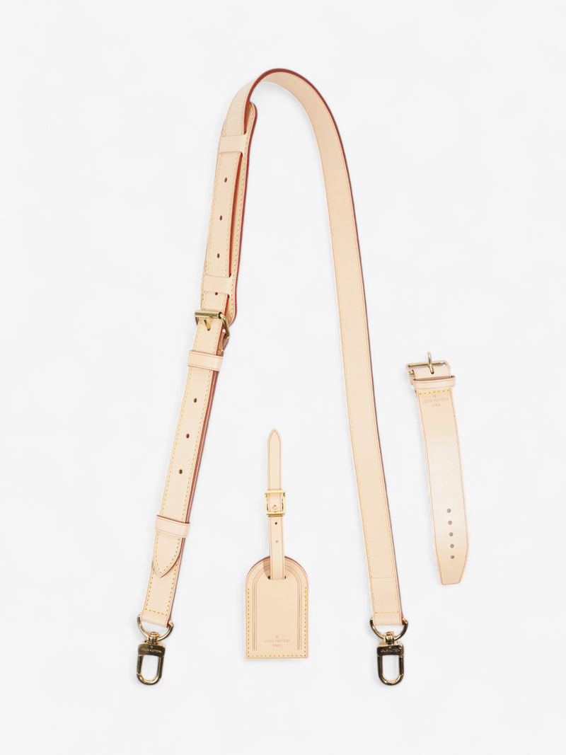  Louis Vuitton Keepall Bandouliere Strap Raw Leather Leather