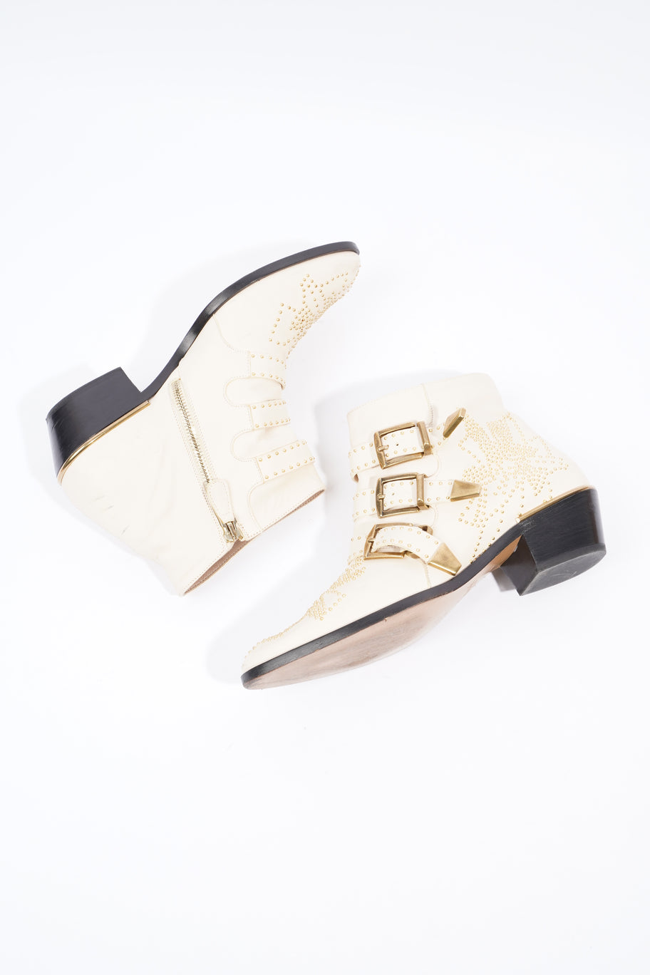 Susanne Ankle Boot White Leather EU 38 UK 5 Image 9