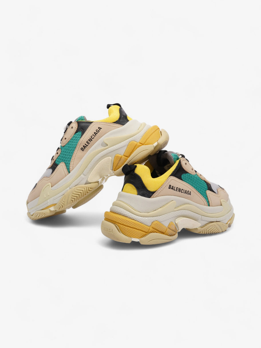 Balenciaga triple s green yellow best sale