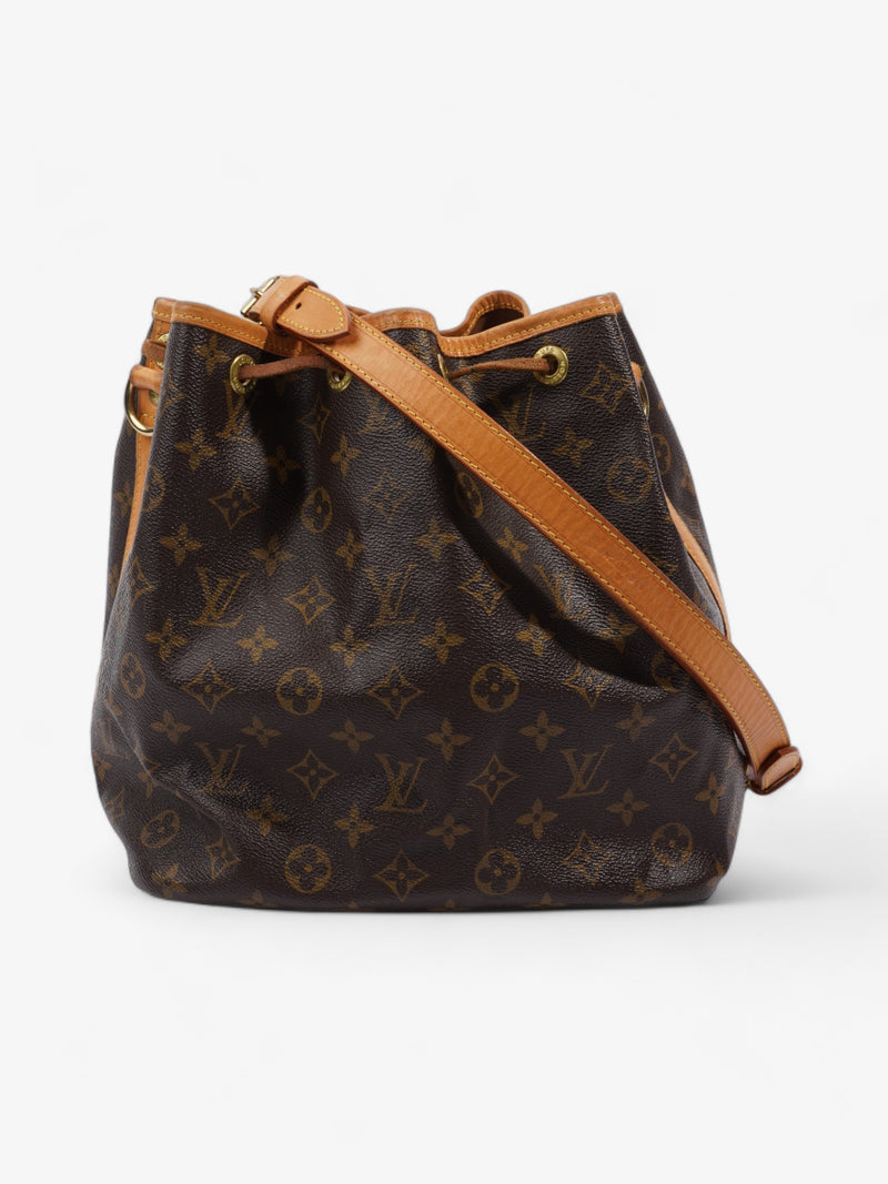  Louis Vuitton Petit Noe Monogram Coated Canvas