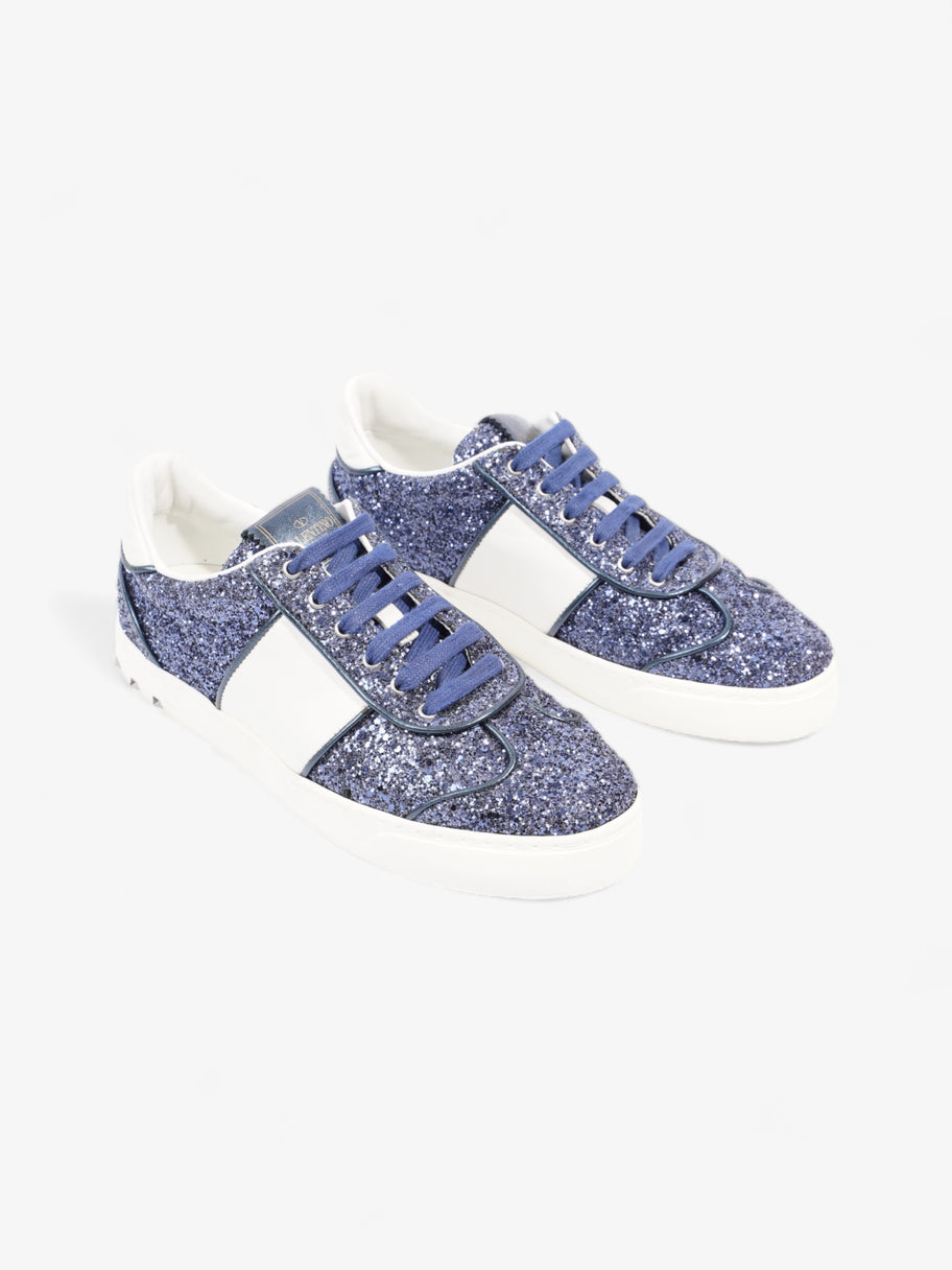 Valentino Fly Sneaker Blue / White Glitter EU 38 UK 5 Image 2