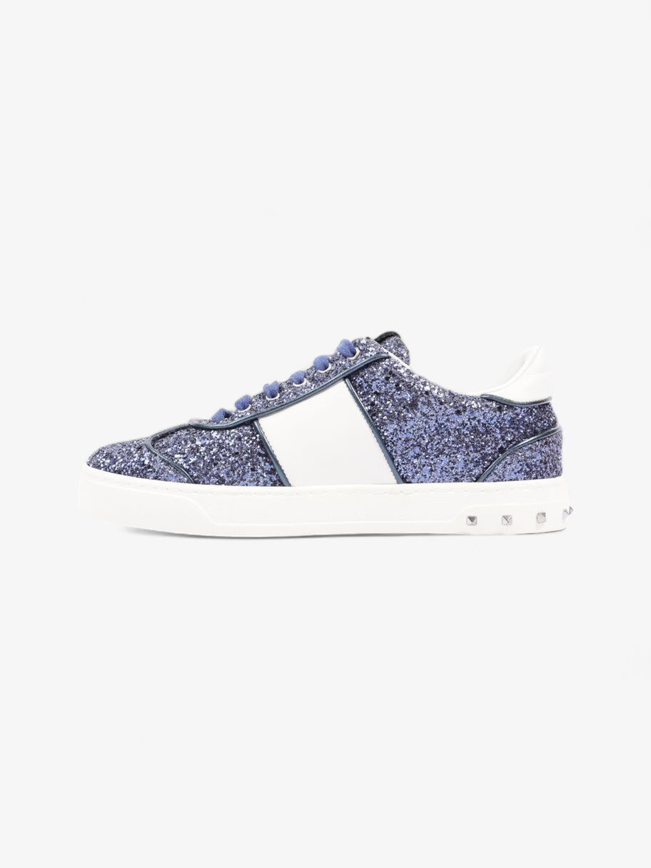 Valentino Fly Sneaker Blue / White Glitter EU 38 UK 5 Image 3