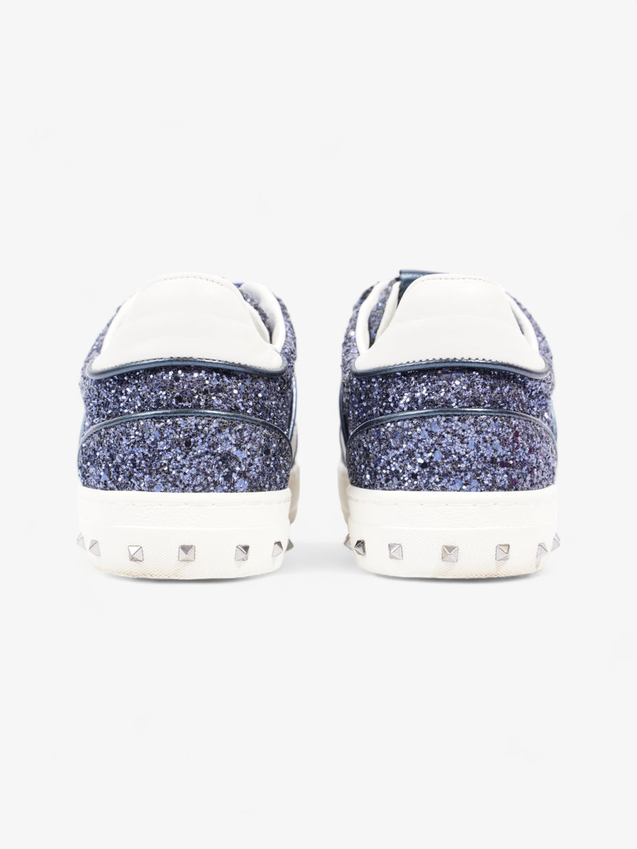 Valentino Fly Sneaker Blue / White Glitter EU 38 UK 5 Image 6