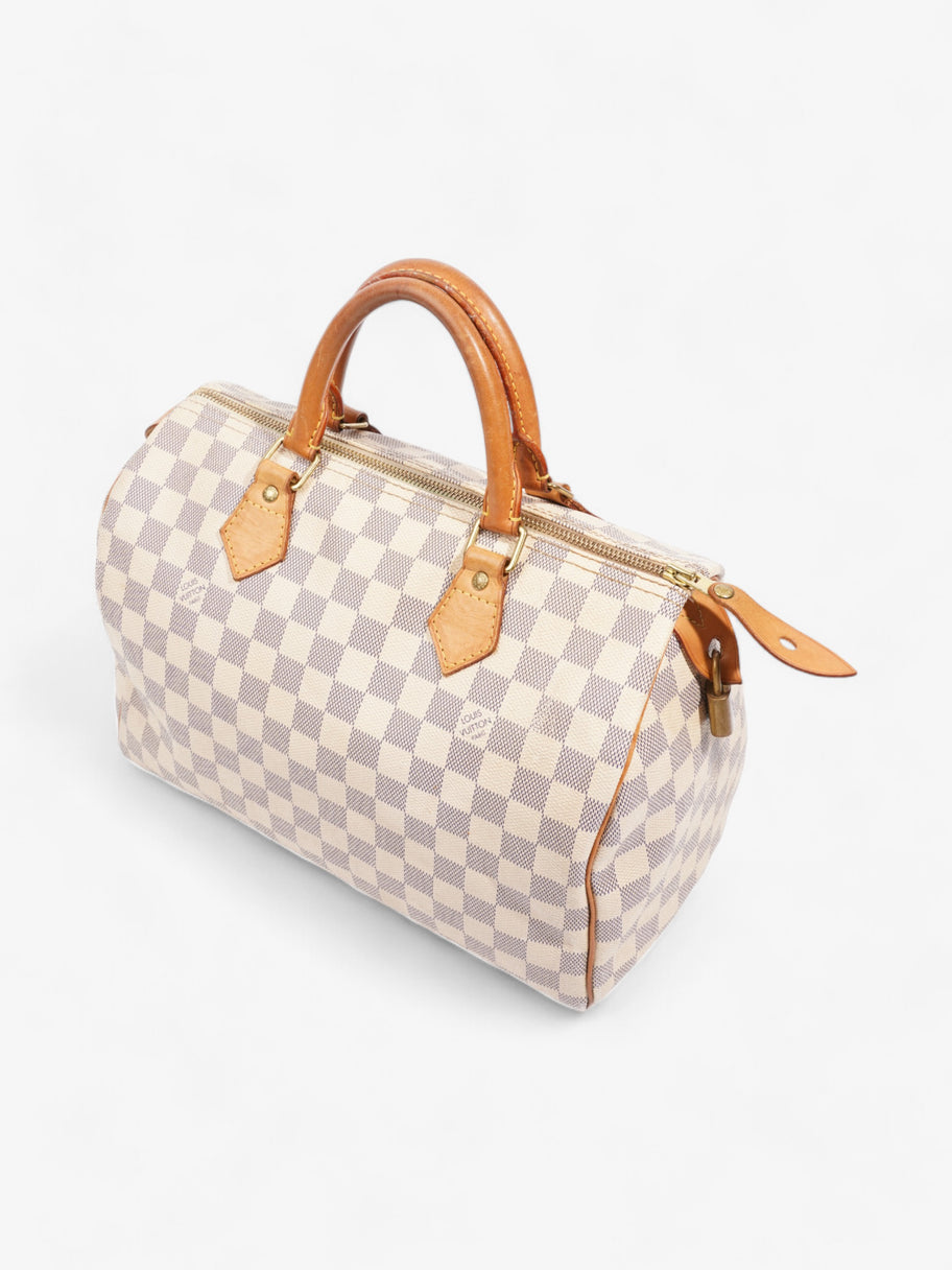 Louis Vuitton Speedy Damier Azur Coated Canvas 30 Image 7