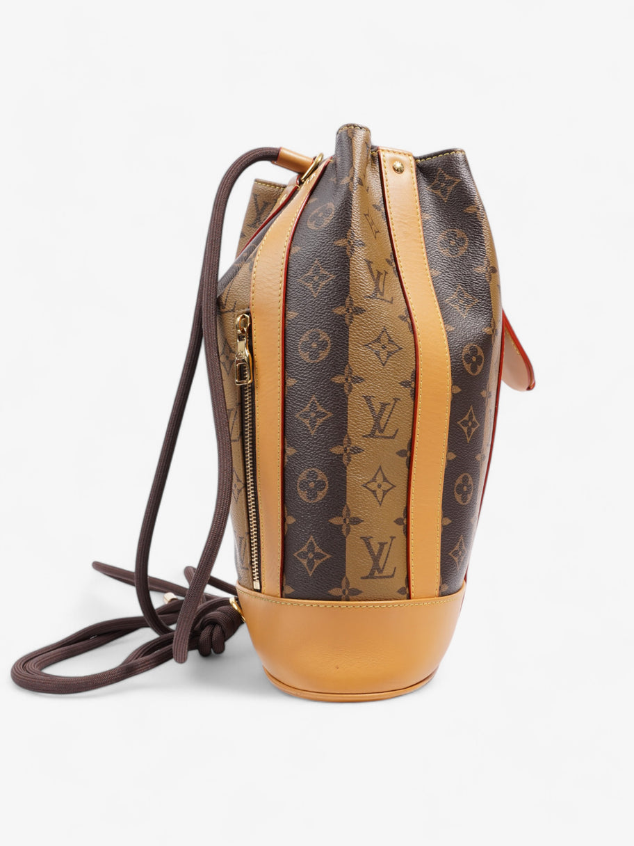 Louis Vuitton x Nigo Brown Randonnee Backpack Monogram / Monogram Reverse Coated Canvas Image 6