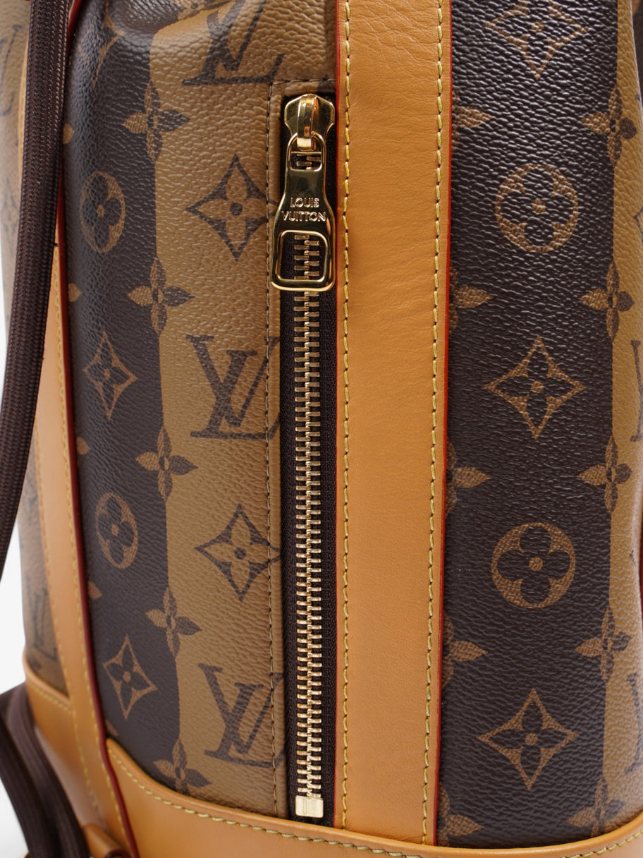 Louis Vuitton x Nigo Brown Randonnee Backpack Monogram / Monogram Reverse Coated Canvas Image 9