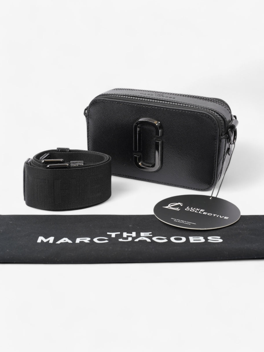 Marc Jacobs The Snapshot Bag Black Leather Image 20