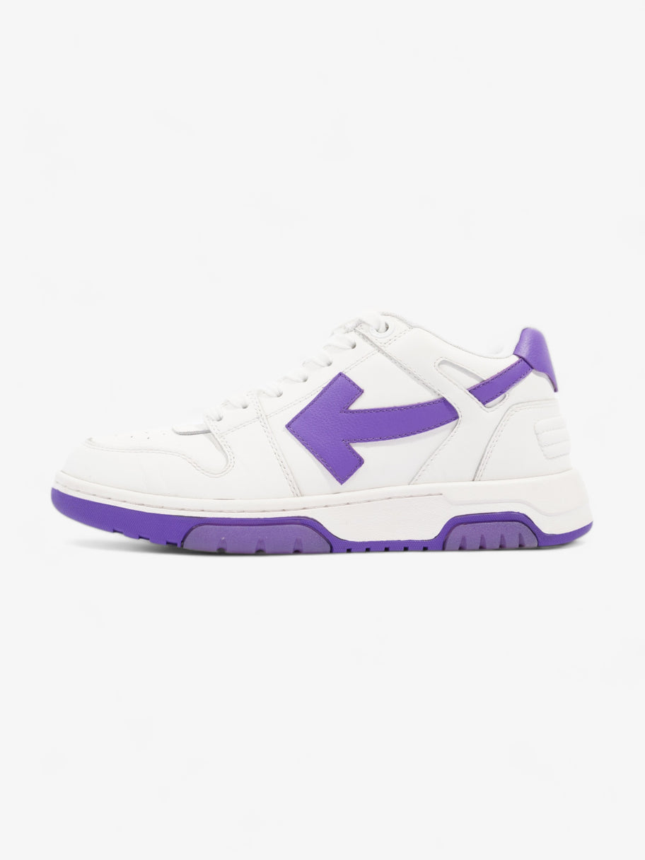 Off White Out Of Office White / Violet Leather EU 40 UK 7 Image 5