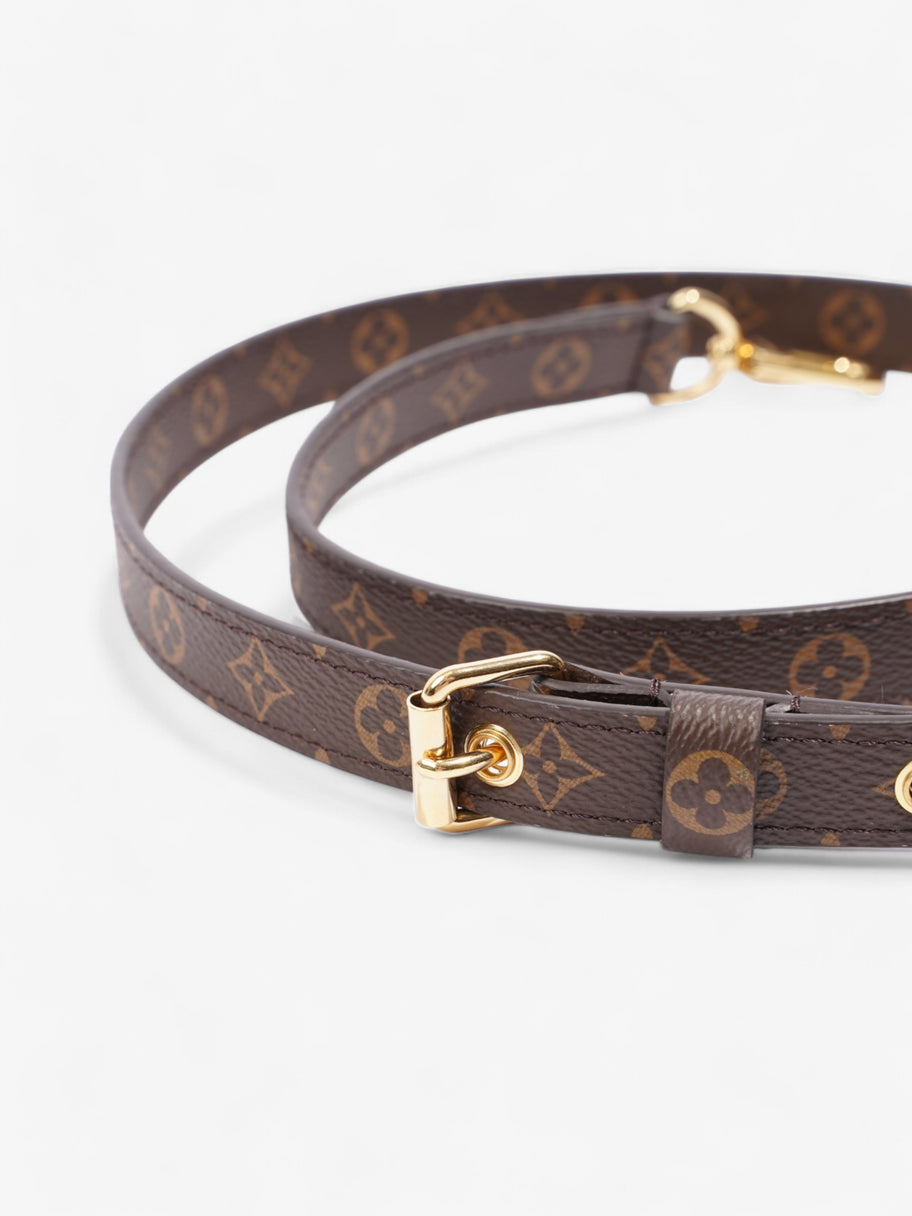 Louis Vuitton Bandoulière Bag Strap Monogram / Gold Canvas Image 4