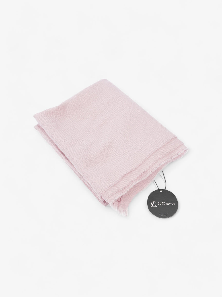 Gucci GG Scarf Pink Wool Image 5