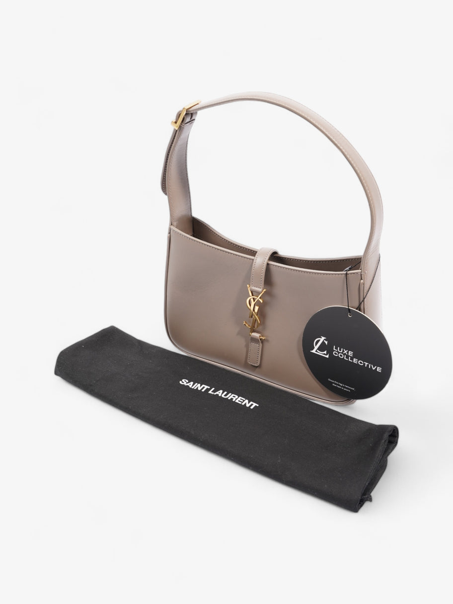 Saint Laurent Le 5 a 7 Hobo Warm Taupe Leather Image 9