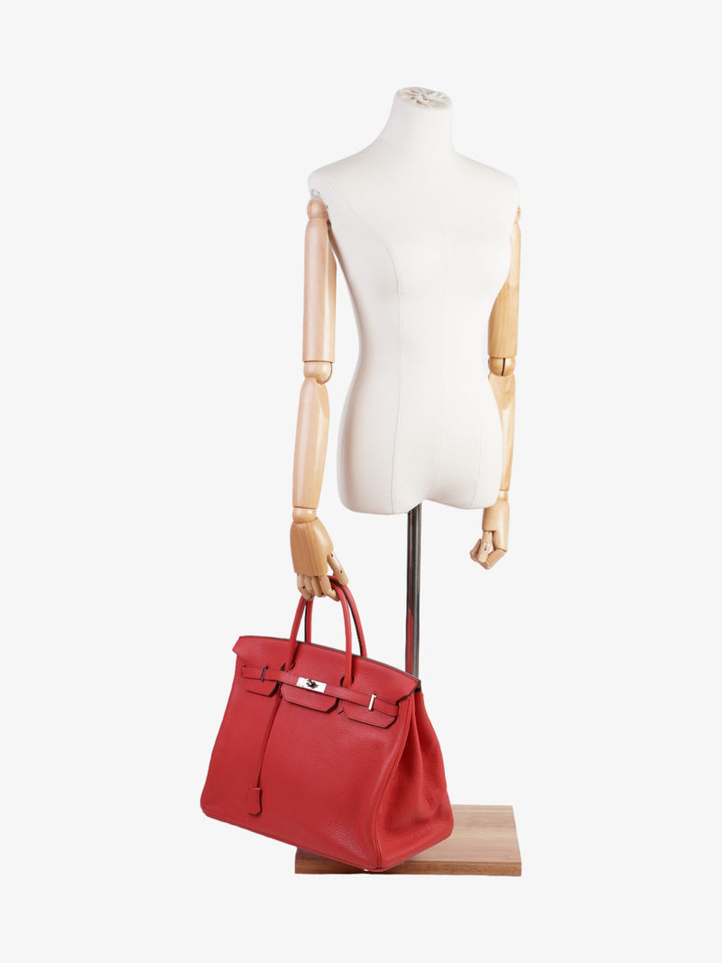  Hermes Birkin Bougainvillier Clemence Leather 40