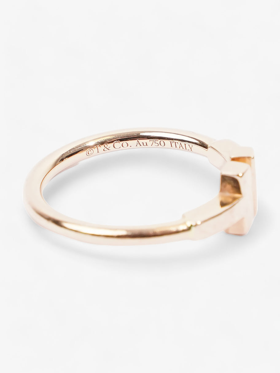T Wire 18K Gold Ring Gold Rose Gold 48mm Image 3