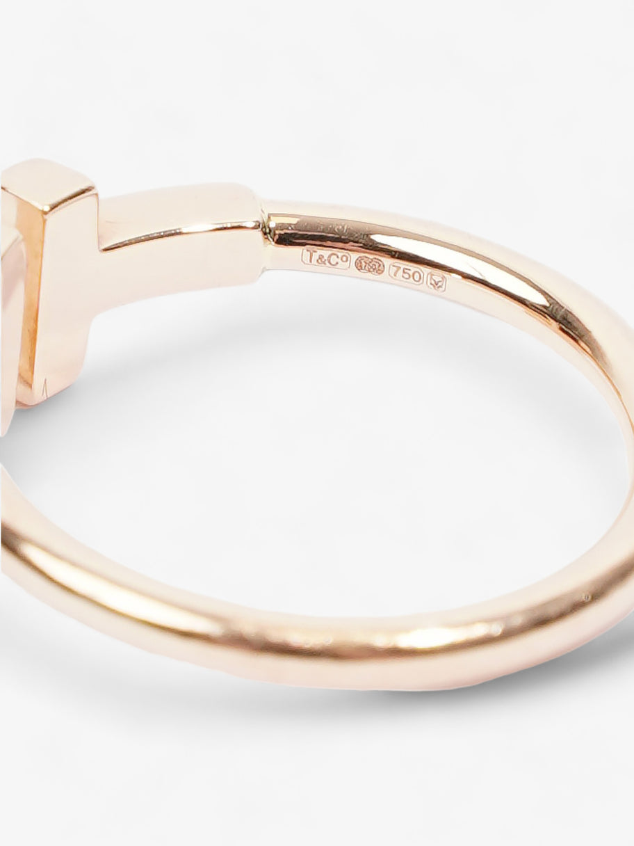 T Wire 18K Gold Ring Gold Rose Gold 48mm Image 6