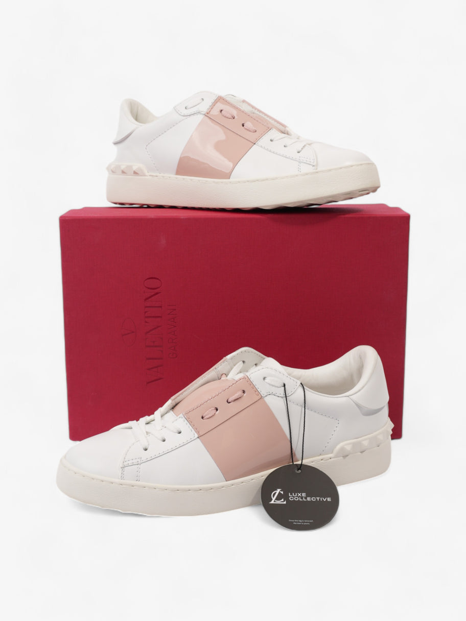 Valentino Open Sneakers White / Rose Leather EU 40 UK 7 Image 10