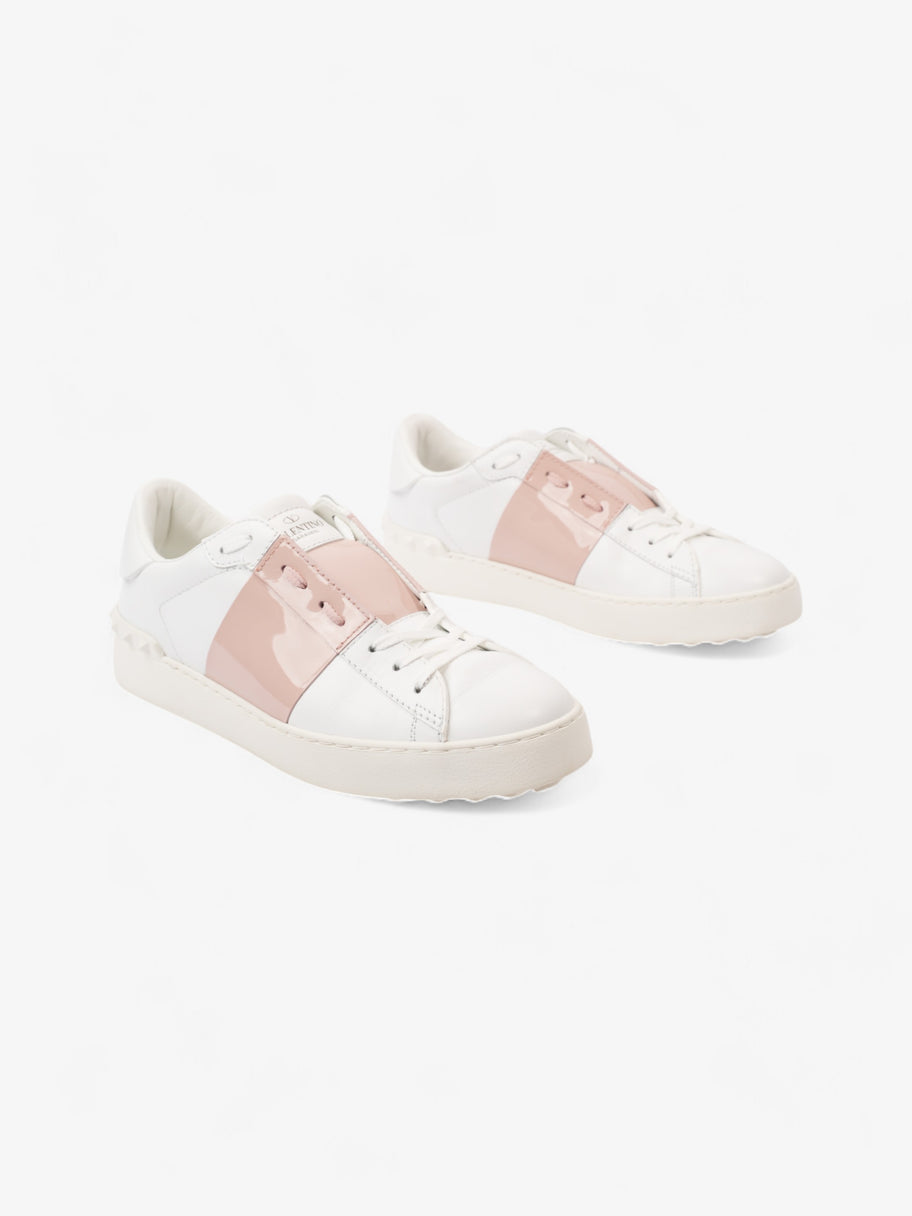 Valentino Open Sneakers White / Rose Leather EU 40 UK 7 Image 2