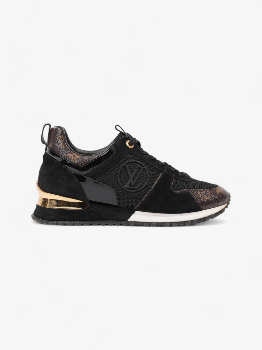 Louis Vuitton Run Away Monogram / Black / Gold Suede EU 39.5 UK 6.5 Image 1